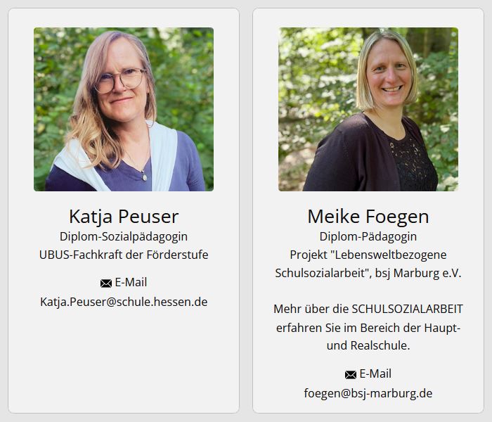 FrauPeuser und FrauFoegen